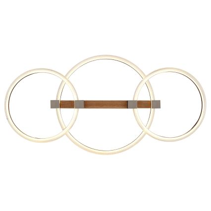 Globo - Φωτιστικό οροφής LED LED/40W/230V 3000K 76,1x38 cm καφέ
