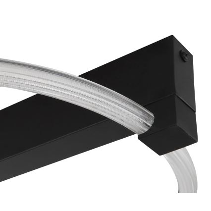 Globo - Φωτιστικό οροφής LED/15W/230V 3000K 41,4x38 cm μαύρο