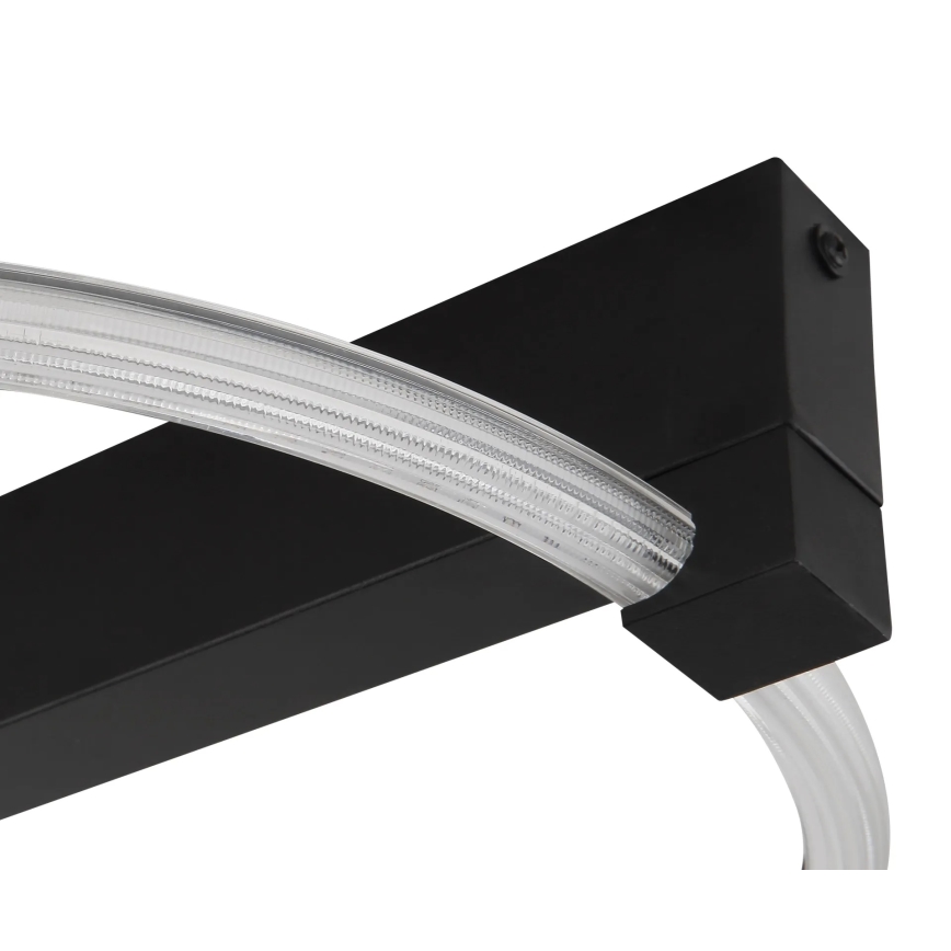 Globo - Φωτιστικό οροφής LED/15W/230V 3000K 41,4x38 cm μαύρο