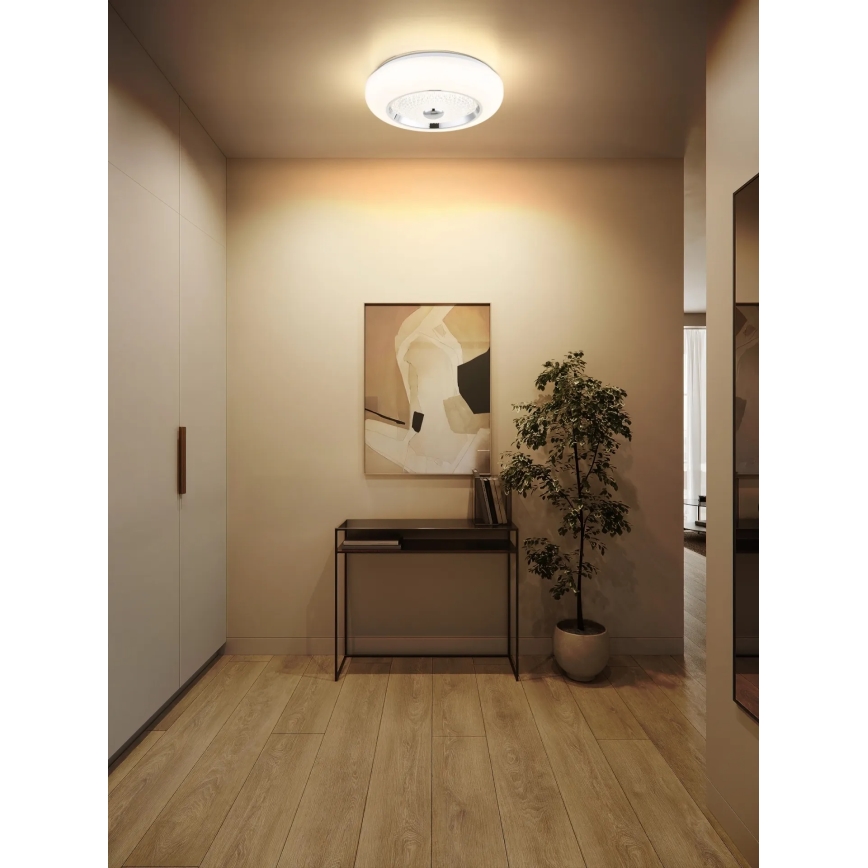 Globo - Φωτιστικό οροφής LED/24W/230V 2700/4000/6000K διάμ. 38,5 cm λευκό
