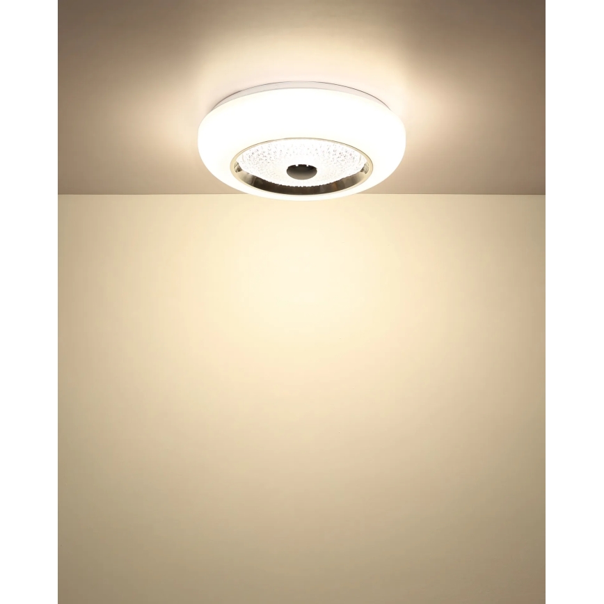 Globo - Φωτιστικό οροφής LED/24W/230V 2700/4000/6000K διάμ. 38,5 cm λευκό