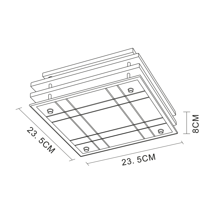 Globo - Φως οροφής 1xE27/60W/230V