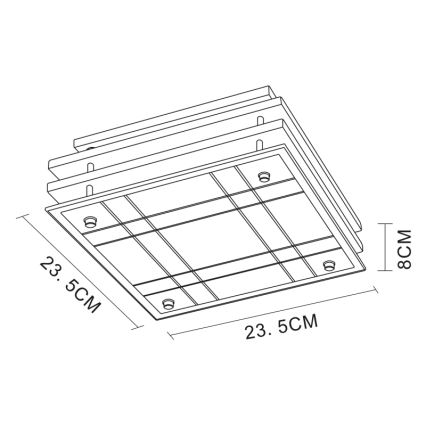 Globo - Φως οροφής 1xE27/60W/230V