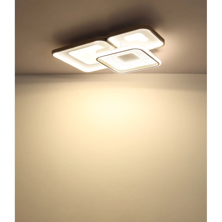 Globo - Ρυθμιζόμενο LED φωτιστικό οροφής LED/55W/230V 2700-6000K 65x45,5 cm + τηλεχειριστήριο