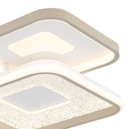 Globo - Ρυθμιζόμενο LED φωτιστικό οροφής LED/55W/230V 2700-6000K 65x45,5 cm + τηλεχειριστήριο