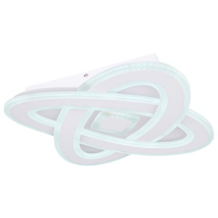 Globo - LED Ρυθμιζόμενο Φωτιστικό Οροφής LED/36W/230V 3000-6000K διάμ. 50 εκ. λευκό + τηλεχειριστήριο