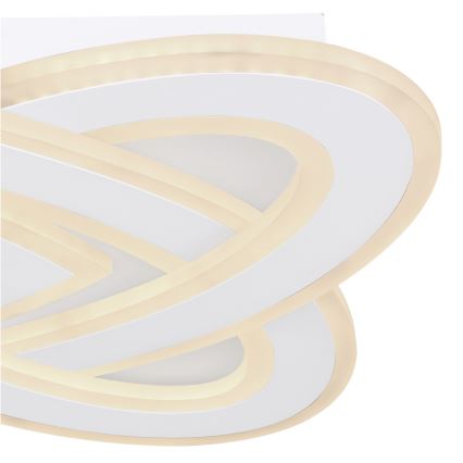 Globo - LED Ρυθμιζόμενο Φωτιστικό Οροφής LED/36W/230V 3000-6000K διάμ. 50 εκ. λευκό + τηλεχειριστήριο