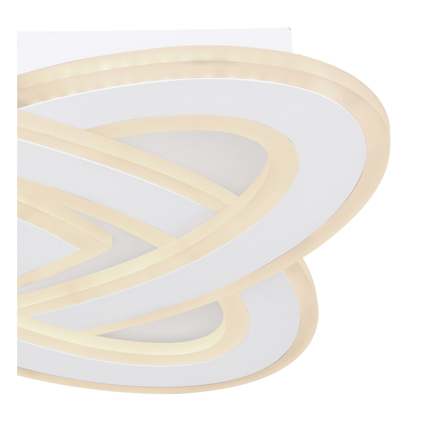 Globo - LED Ρυθμιζόμενο Φωτιστικό Οροφής LED/36W/230V 3000-6000K διάμ. 50 εκ. λευκό + τηλεχειριστήριο