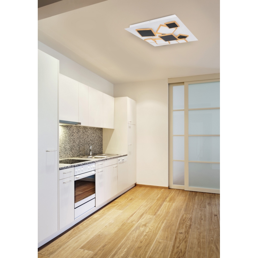 Globo - LED Dimmable φωτιστικό οροφής LED/50W/230V 3000-6000K + τηλεχειριστήριο