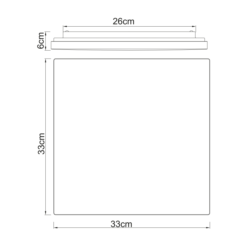 Globo - LED Φωτιστικό οροφής LED/12W/230V