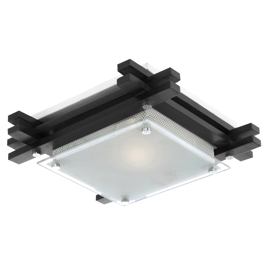 Globo - Φωτιστικό οροφής 1xE27/60W/230V πεύκο