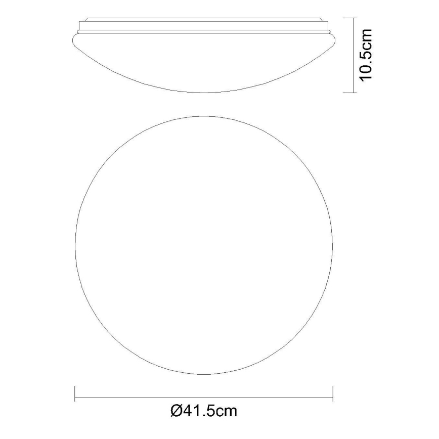 Globo - LED RGB ρυθμιζόμενο φωτιστικό οροφής LED/24W/230V + LED/8W 2700-6500K Ø 41 cm + τηλεχειριστήριο