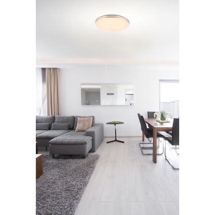 Globo - Ρυθμιζόμενο LED φωτιστικό οροφής LED/48W/230V 3000-6400K με τηλεχειριστήριο