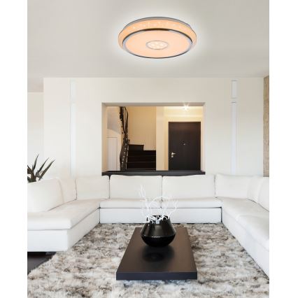 Globo - LED ρυθμιζόμενο φωτιστικό οροφής LED/40W/230V 2700-6500K + τηλεχειριστήριο