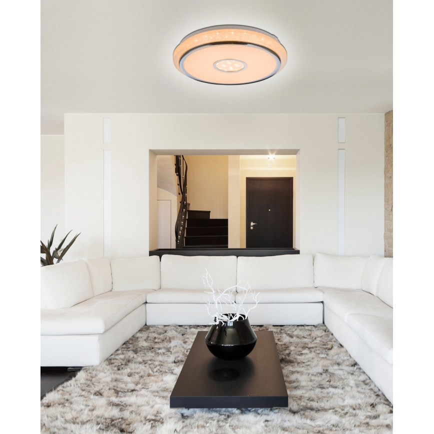 Globo - LED ρυθμιζόμενο φωτιστικό οροφής LED/40W/230V 2700-6500K + τηλεχειριστήριο