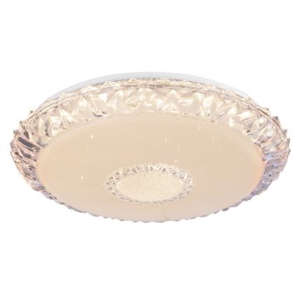 Globo - LED Ρυθμιζόμενο Φωτιστικό Οροφής LED/40W/230V 2700-6500K διάμ. 50 εκ. Wi-Fi Tuya + τηλεχειριστήριο