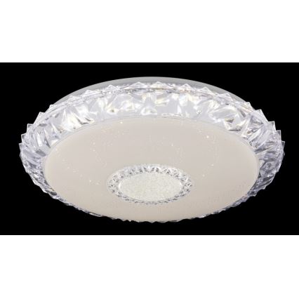 Globo - LED Ρυθμιζόμενο Φωτιστικό Οροφής LED/40W/230V 2700-6500K διάμ. 50 εκ. Wi-Fi Tuya + τηλεχειριστήριο