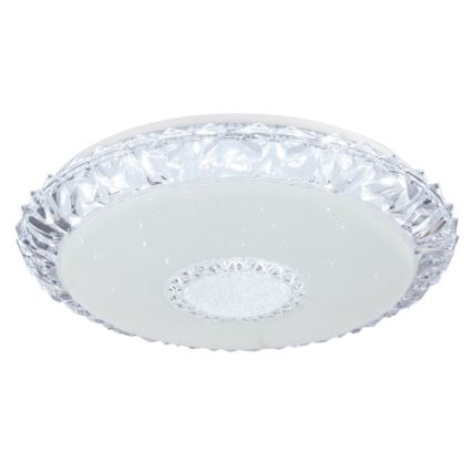 Globo - LED Ρυθμιζόμενο Φωτιστικό Οροφής LED/40W/230V 2700-6500K διάμ. 50 εκ. Wi-Fi Tuya + τηλεχειριστήριο