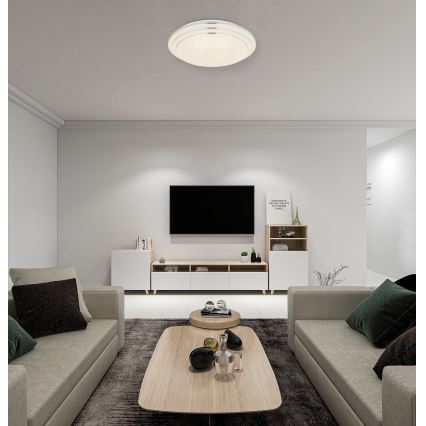 Globo - LED Dimmable φωτιστικό οροφής LED/18W/230V διάμετρος 40 cm 2700-6500K + τηλεχειριστήριο