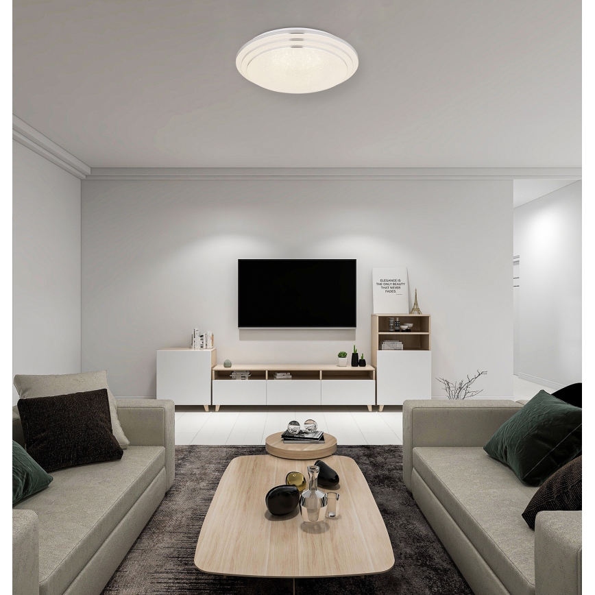 Globo - LED Dimmable φωτιστικό οροφής LED/18W/230V διάμετρος 40 cm 2700-6500K + τηλεχειριστήριο