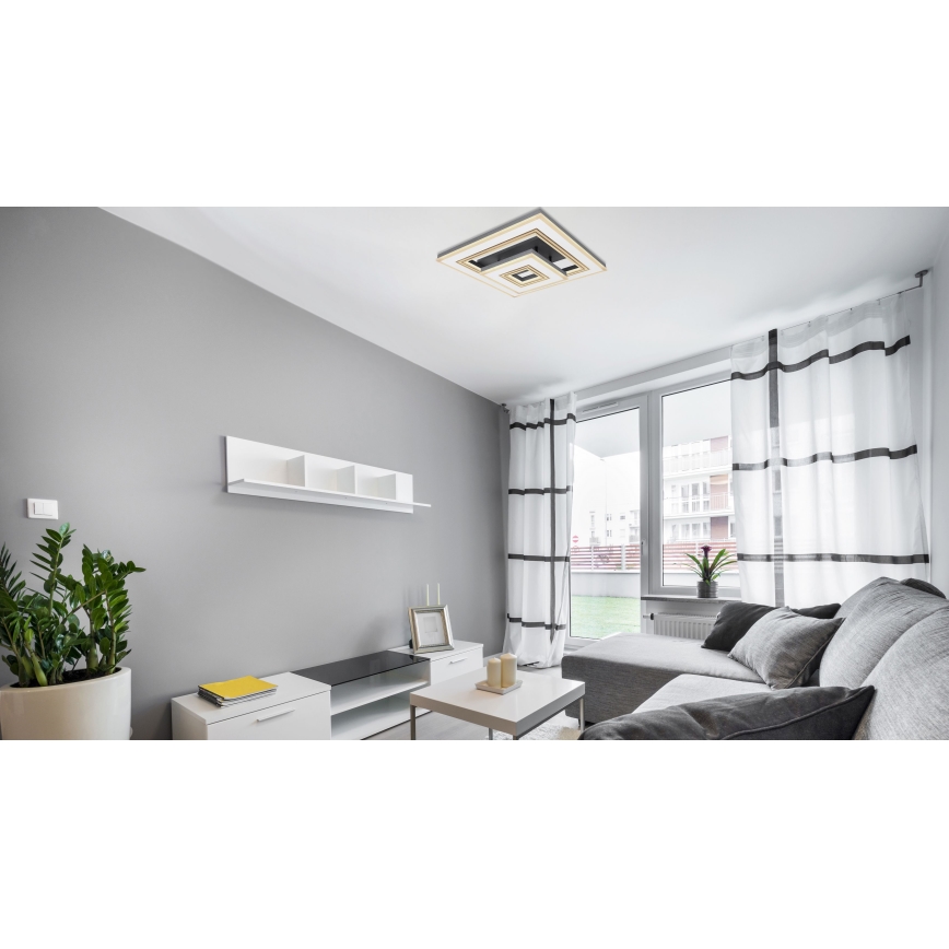 Globo - LED Ρυθμιζόμενο Φωτιστικό Οροφής LED/50W/230V 2700-6000K με τηλεχειριστήριο