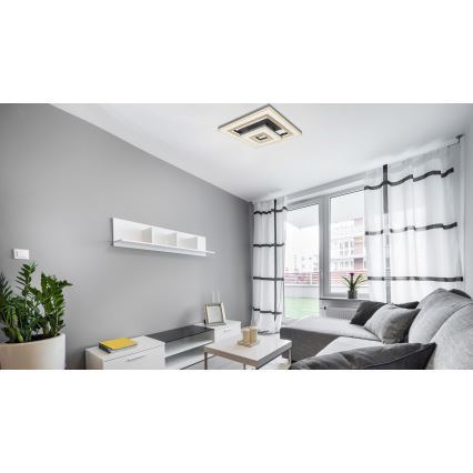 Globo - LED Dimmable φωτιστικό οροφής LED/50W/230V 2700-6000K + τηλεχειριστήριο