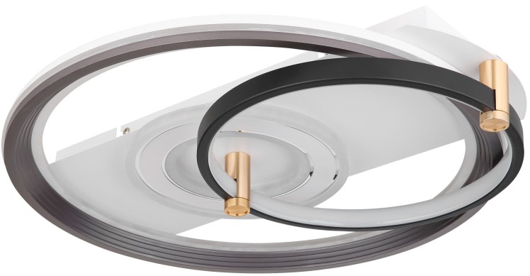 Globo 48459-46 - Ρυθμιζόμενο φωτιστικό οροφής LED ANI LED/46W/230V 2700-6000K 48x52 cm + τηλεχειριστήριο