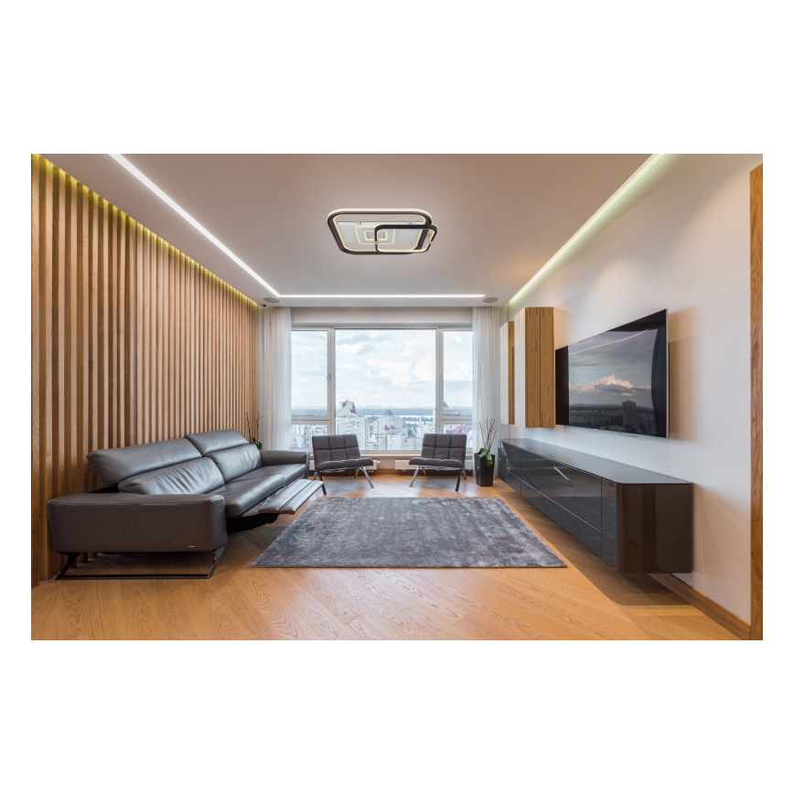 Globo 48459-48 - Ρυθμιζόμενο LED φωτιστικό οροφής ANI LED/48W/230V 2700-6000K 48x52 cm + τηλεχειριστήριο
