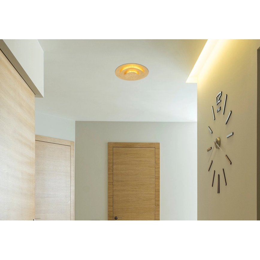 Globo - LED φωτιστικό οροφής LED/18W/230V 3000K Ø 18 cm χρυσό