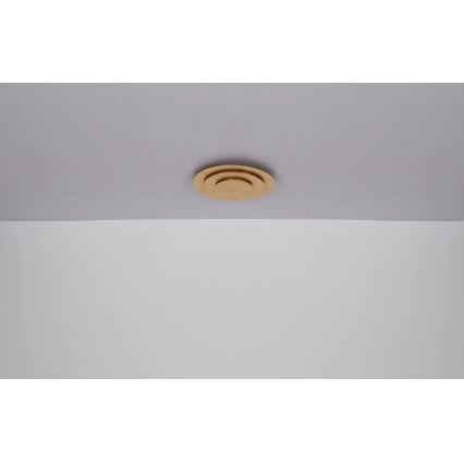Globo - LED φωτιστικό οροφής LED/18W/230V 3000K Ø 18 cm χρυσό