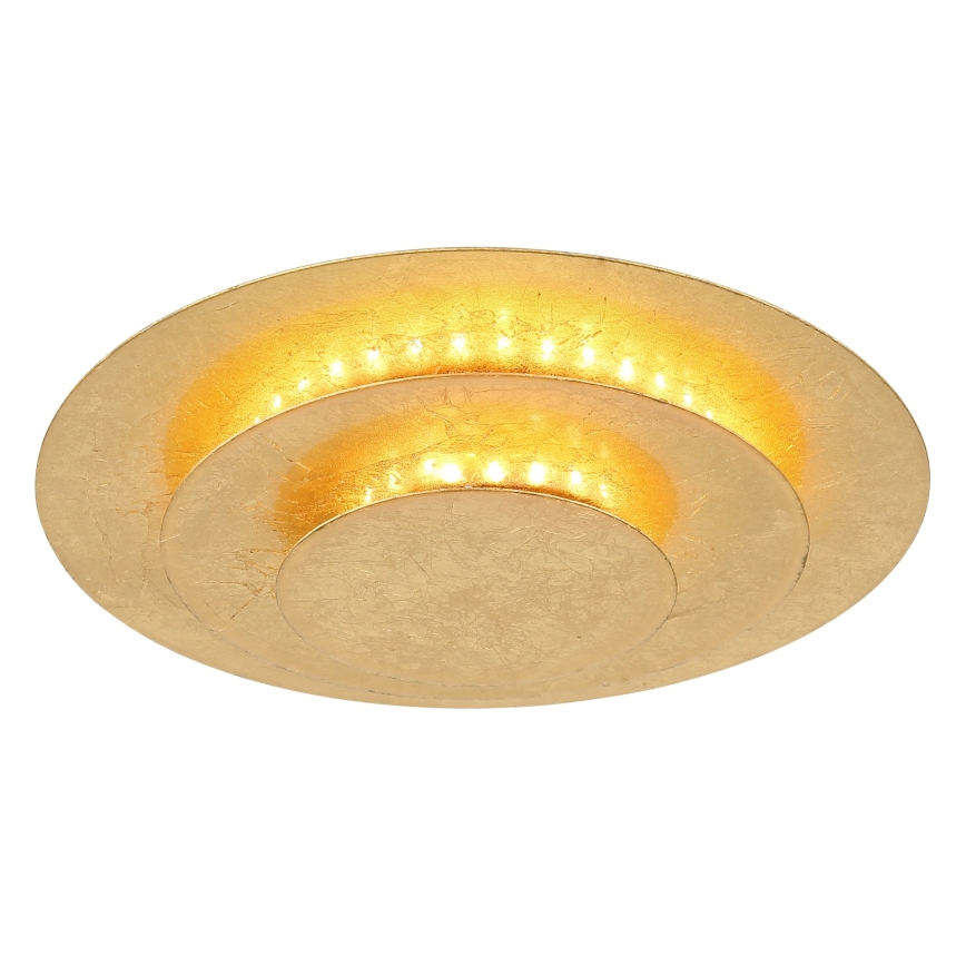 Globo - LED φωτιστικό οροφής LED/18W/230V 3000K Ø 18 cm χρυσό