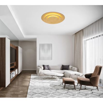 Globo - Φωτιστικό οροφής LED/40W/230V 3000K διάμ. 49 cm χρυσό