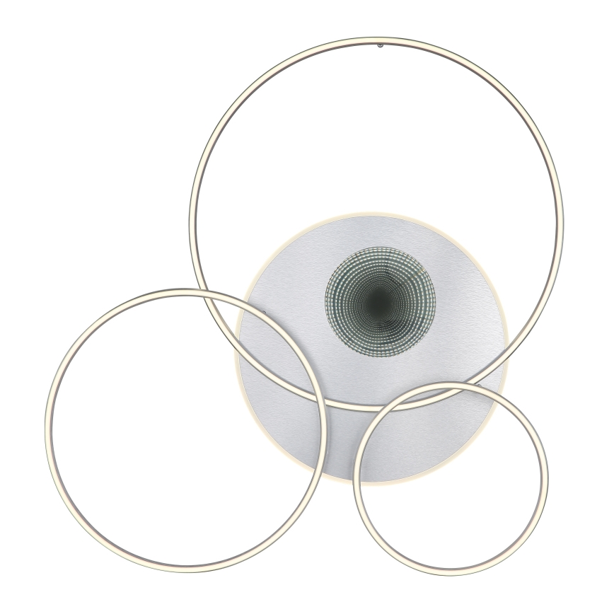 Globo - LED Ρυθμιζόμενο φωτιστικό οροφής LED/70W/230V 2700-6500K ματ χρώμιο + τηλεχειριστήριο