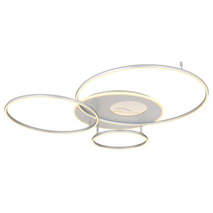 Globo - LED Ρυθμιζόμενο φωτιστικό οροφής LED/70W/230V 2700-6500K ματ χρώμιο + τηλεχειριστήριο