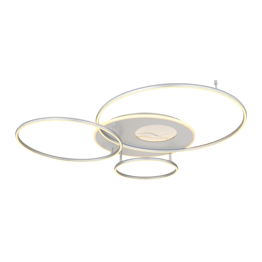 Globo - Ρυθμιζόμενο LED οροφής φωτιστικό LED/70W/230V 2700-6500K ματ χρώμιο + τηλεχειριστήριο