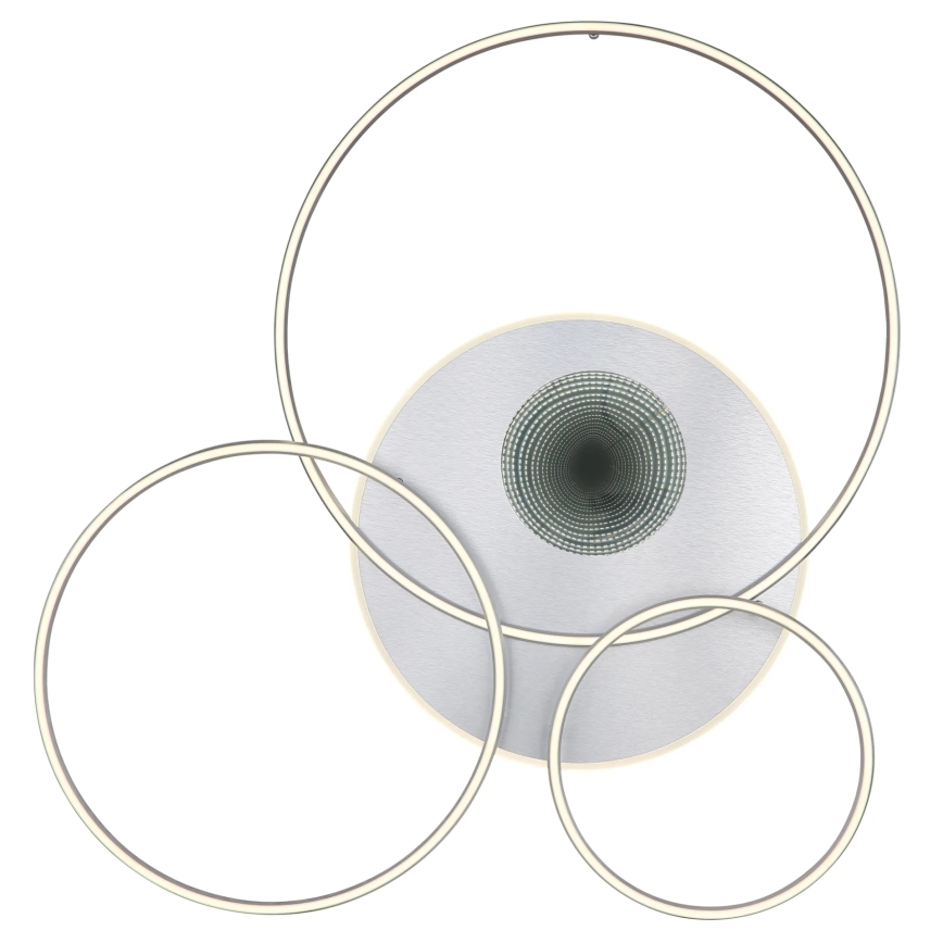 Globo - Ρυθμιζόμενο LED φωτιστικό οροφής LED/70W/230V 2700-6500K Wi-Fi Tuya ματ χρώμιο + τηλεχειριστήριο