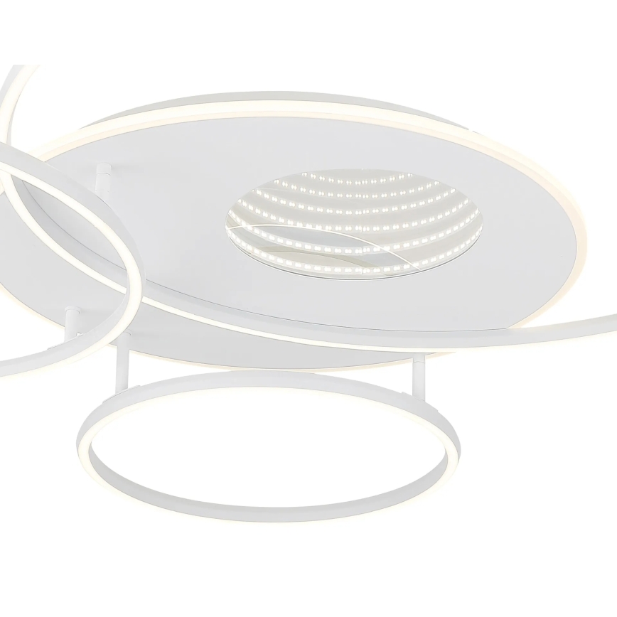 Globo - Ρυθμιζόμενο LED φωτιστικό οροφής LED/70W/230V 2700-6000K 105x26,5 cm ασημί + τηλεχειριστήριο
