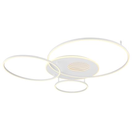 Globo - Ρυθμιζόμενο LED φωτιστικό οροφής LED/70W/230V 2700-6500K 105x26,5 cm λευκό + τηλεχειριστήριο