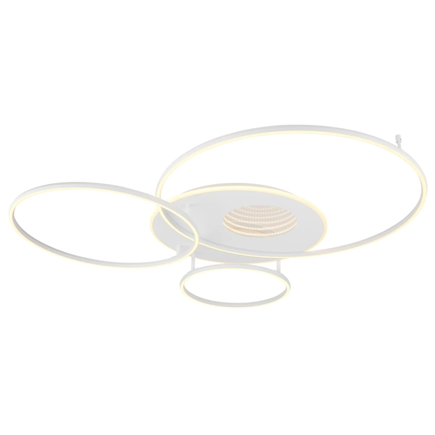 Globo - Ρυθμιζόμενο LED φωτιστικό οροφής LED/70W/230V 2700-6500K 105x26,5 cm λευκό + τηλεχειριστήριο