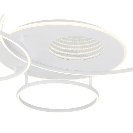 Globo - Ρυθμιζόμενο LED φωτιστικό οροφής LED/70W/230V 2700-6500K 105x26,5 cm λευκό + τηλεχειριστήριο