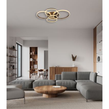 Globo - Φωτιστικό οροφής LED LED/70W/230V 3000K 88x110 cm ανθρακί