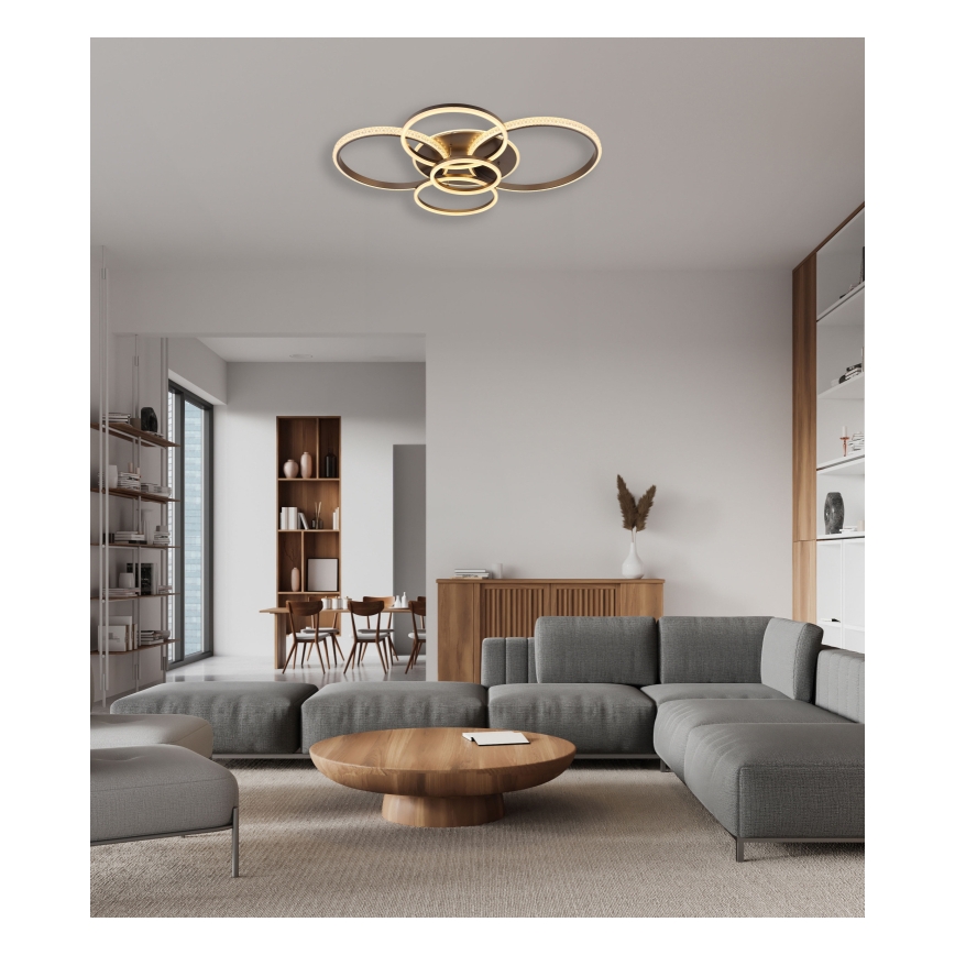 Globo - Φωτιστικό οροφής LED LED/70W/230V 3000K 88x110 cm ανθρακί
