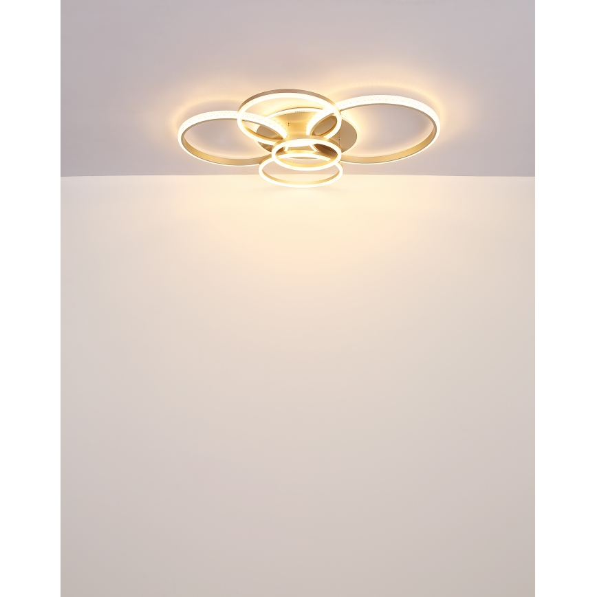 Globo - Φωτιστικό οροφής LED LED/70W/230V 3000K 88x110 cm μπεζ