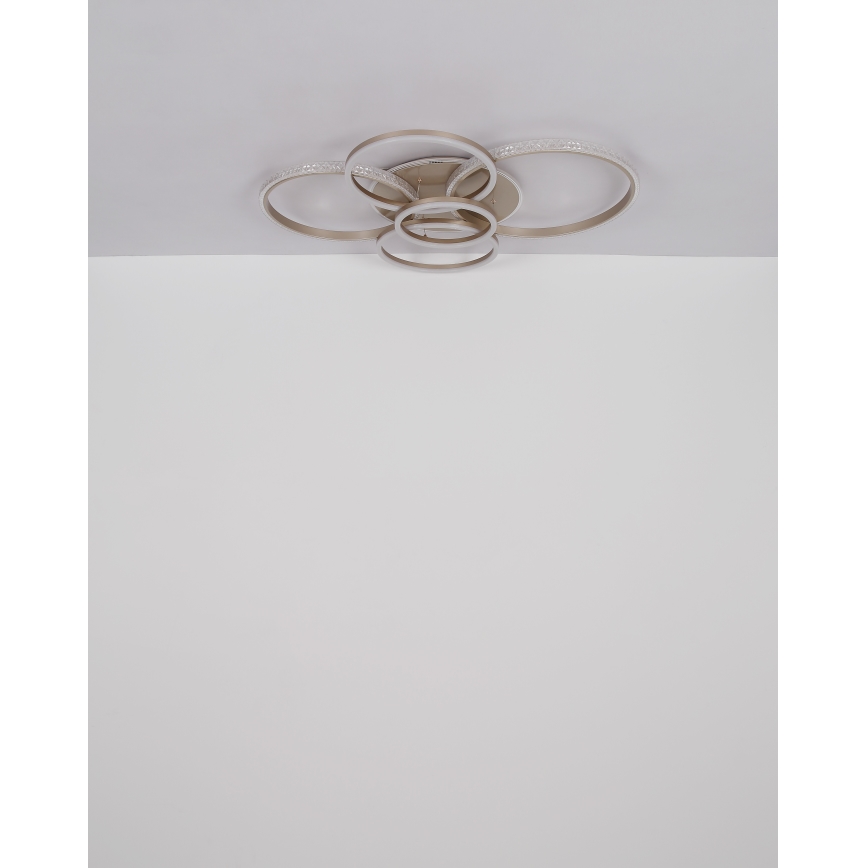 Globo - Φωτιστικό οροφής LED LED/70W/230V 3000K 88x110 cm μπεζ