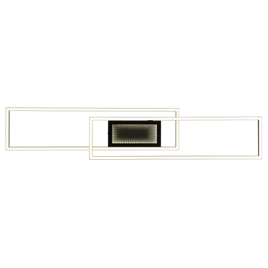 Globo - Ρυθμιζόμενο φωτιστικό οροφής LED/42W/230V 2700-6500K 19,6x96 cm μαύρο + τηλεχειριστήριο