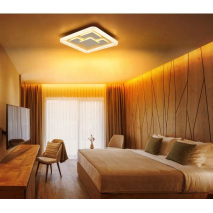 Globo - Φωτιστικό οροφής LED/40W/230V 3000K 48,8x48,8 cm χρυσό