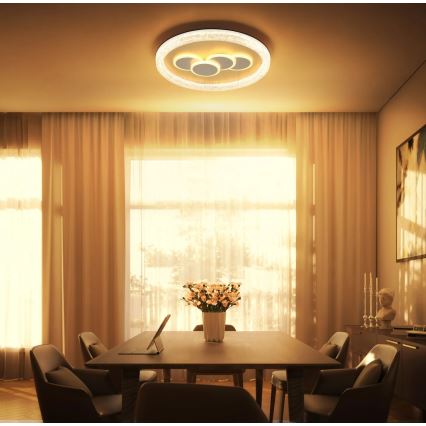 Globo - LED φωτιστικό οροφής LED/40W/230V 3000K διάμ. 49,5 cm χρυσό