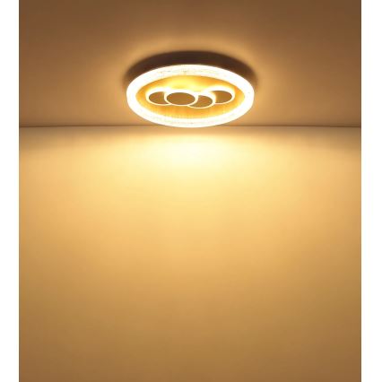 Globo - LED φωτιστικό οροφής LED/40W/230V 3000K διάμ. 49,5 cm χρυσό