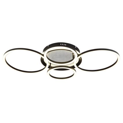 Globo - Φωτιστικό οροφής LED/40W/230V 4000K 72x52 cm μαύρο