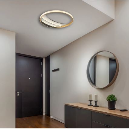 Globo - Φωτιστικό οροφής LED/24W/230V 3000/4000/6000K Ø 41 cm χρυσό